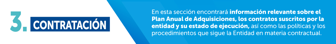 3. Contratación. Lleva a la ventana de contratación de la Subred Sur