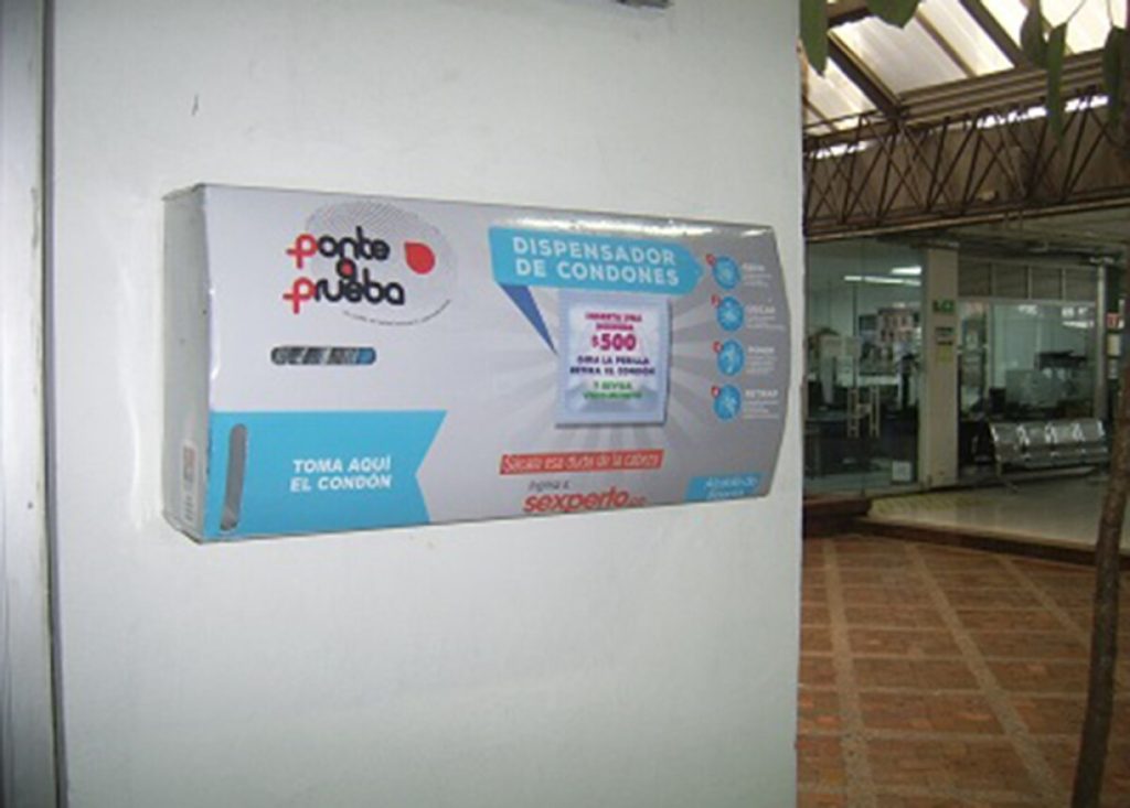 Imagen dispensadores de condones