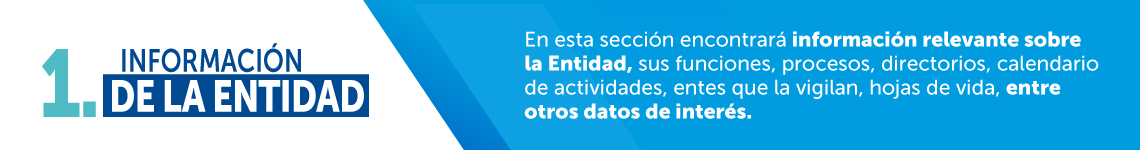 1. Información de la entidad: Lleva a la ventana de información de la entidad