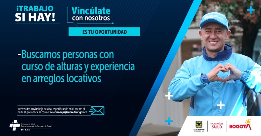 Vacante 5 - Julio 2023 - Vincúlate con nosotros