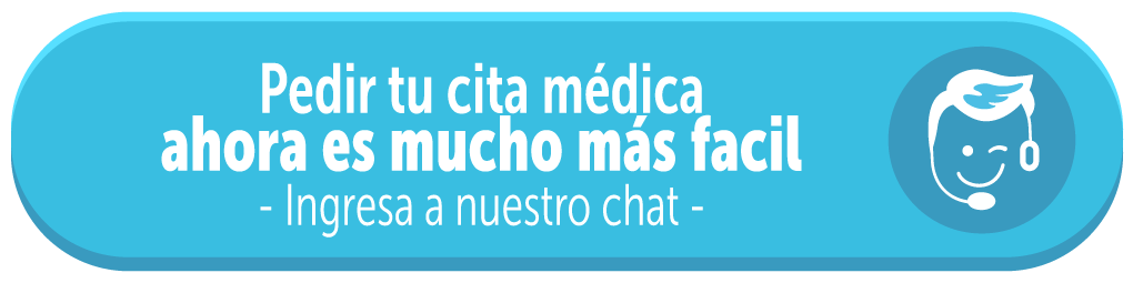 Botón pedir cita médica mediante chat