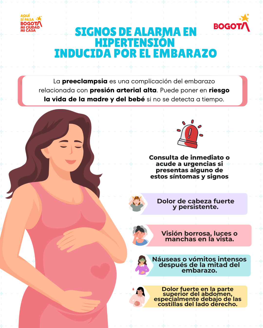 Signos de alarma en hipertenci&oacute;n indicuda por el embarazo 1