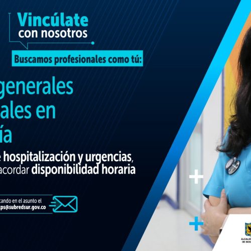 Vacantes medicos profesionales en enfermería