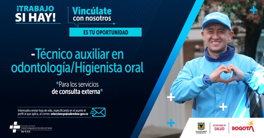 Imagen oferta técnico auxiliar en odontología