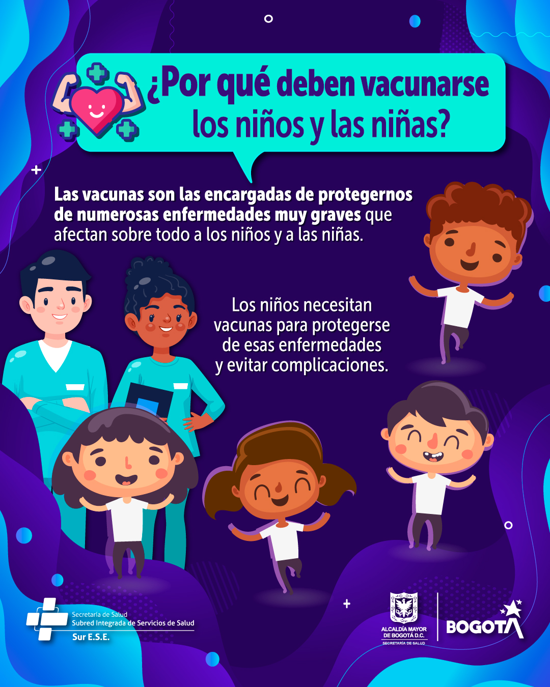 Vacunación niños y niñas 2023