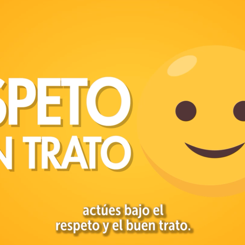 Con respeto y buen trato, en el 2024 contagia la buena energía.