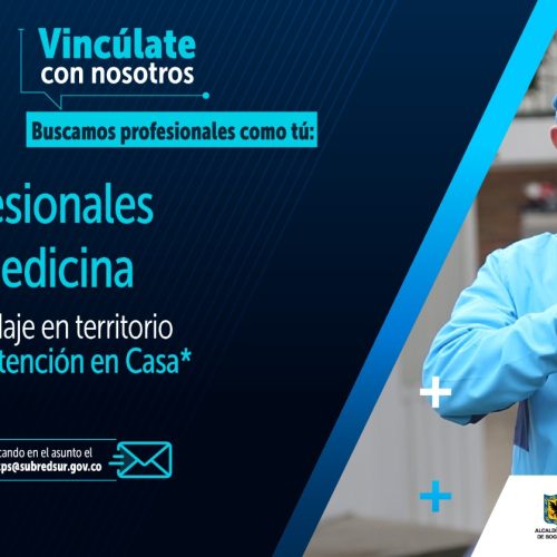 Vacante profesionales en medicina