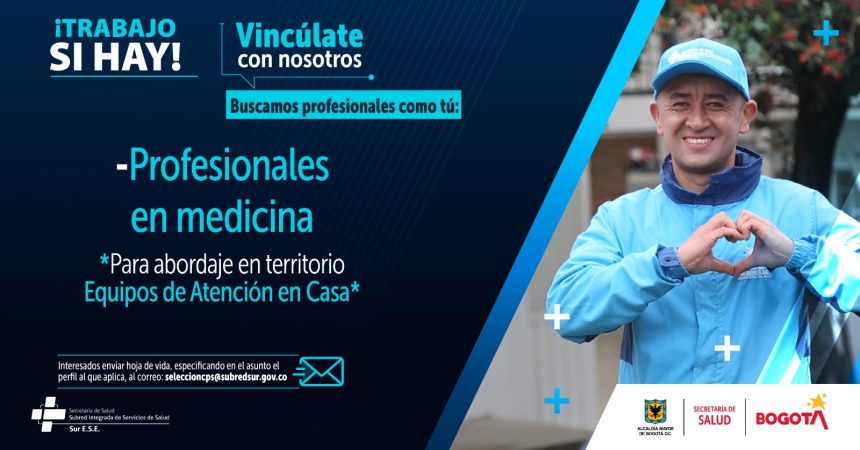 Vacante profesionales en medicina