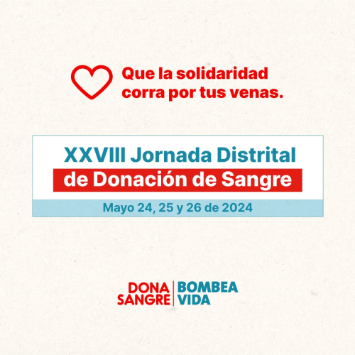 Secretaría de Salud invita a participar en la XXVIII jornada masiva de donación de sangre​​