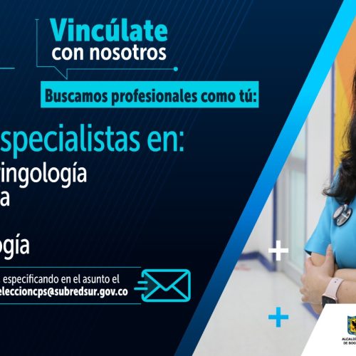 Imagen vacante 2 mayo 2024 - Médicos especialistas