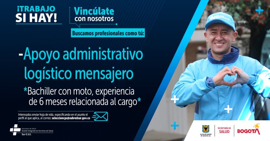 Vacante 6 - Mayo 2024 - Mensajería