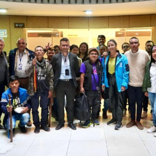Comunidad Emberá y Secretaría Distrital de Salud llegan a acuerdos para abordaje de la población