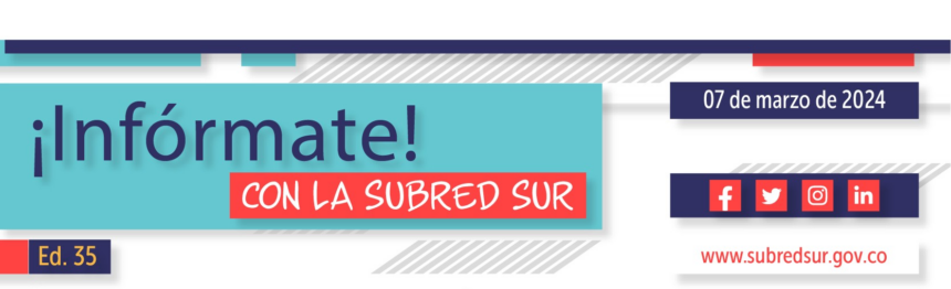 Infórmate con la Subred Sur Ed. 35