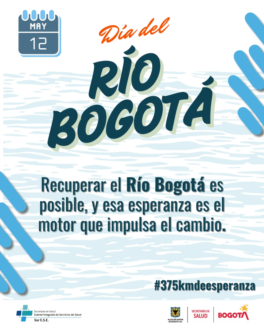 Participa durante mayo en las actividades para celebrar el Día del Río Bogotá