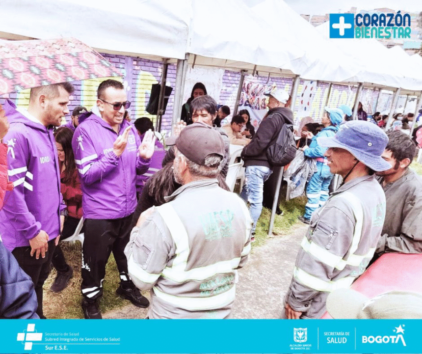 La Subred Sur participó de la Tercera Feria de Servicios para Personas Recicladoras en Ciudad Bolívar,