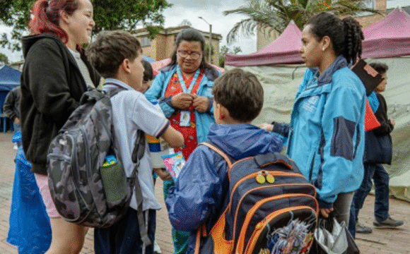 Kennedy recibe a la ‘Ruta Salud-Ando’ para transformar sus determinantes en salud​​