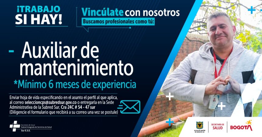 Vacante 1 - 12 mayo 2025