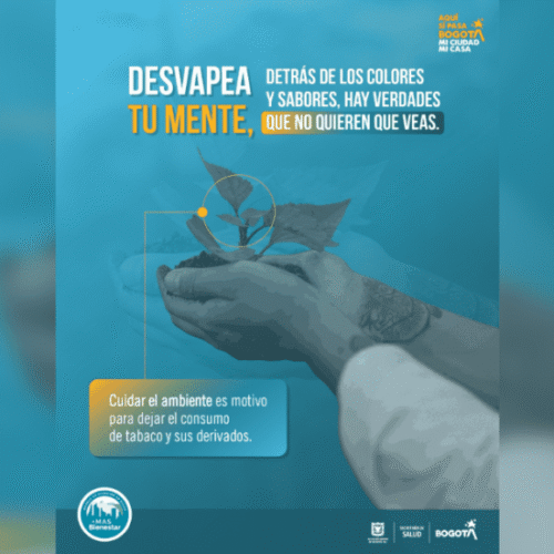 Proteger a los jóvenes del vapeo, una prioridad de salud pública en Bogotá