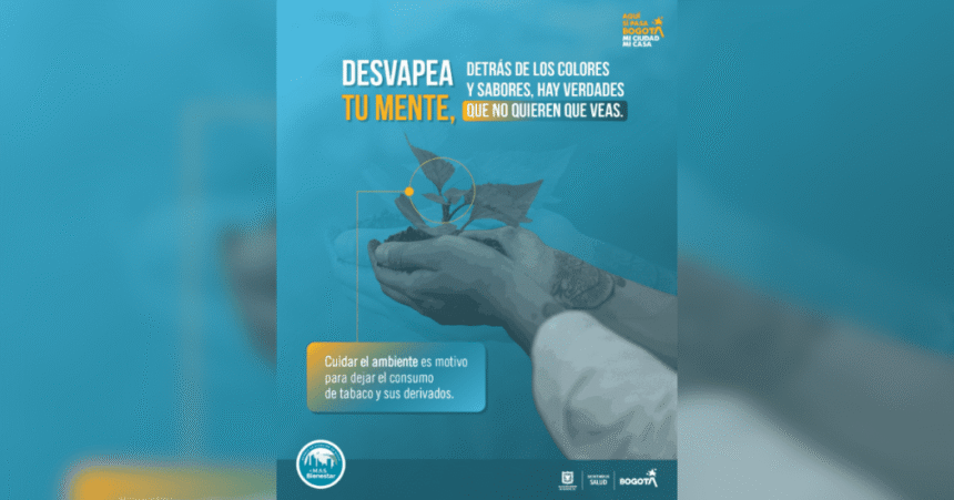 Proteger a los jóvenes del vapeo, una prioridad de salud pública en Bogotá