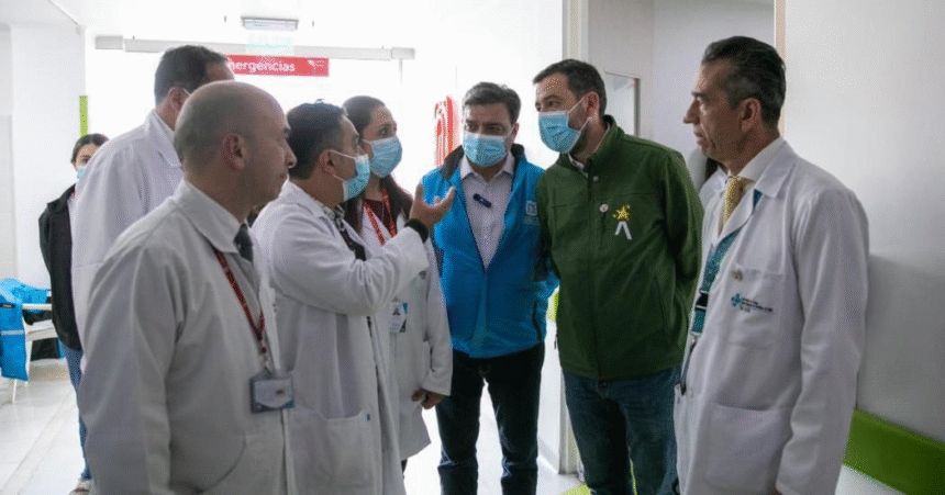 Visita del alcalde Carlos Fernando Galán al Hospital de Meissen