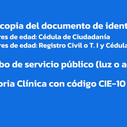 Certificación de discapacidad