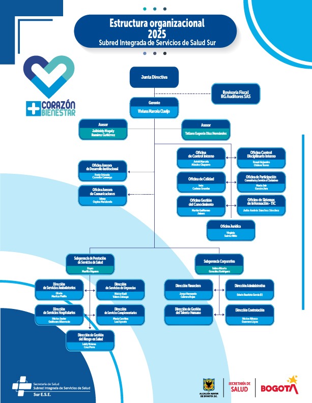 Estructura organizacional - 04 Junio 2025