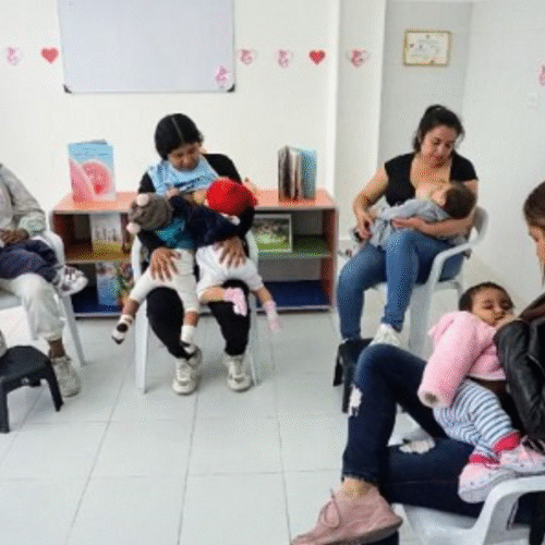 Mujeres lactando