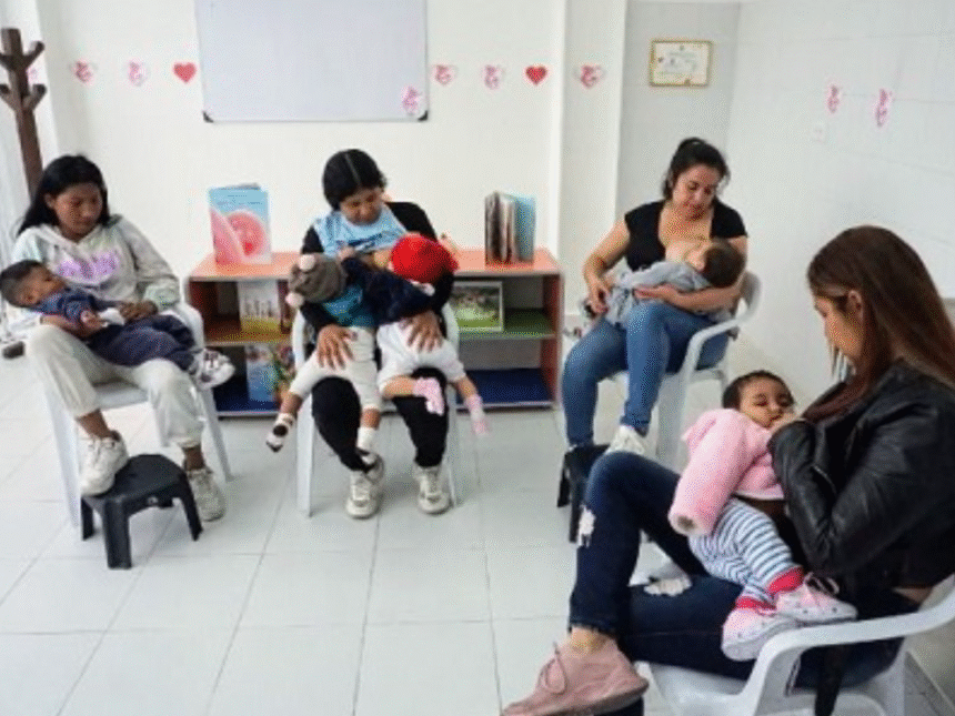 Mujeres lactando
