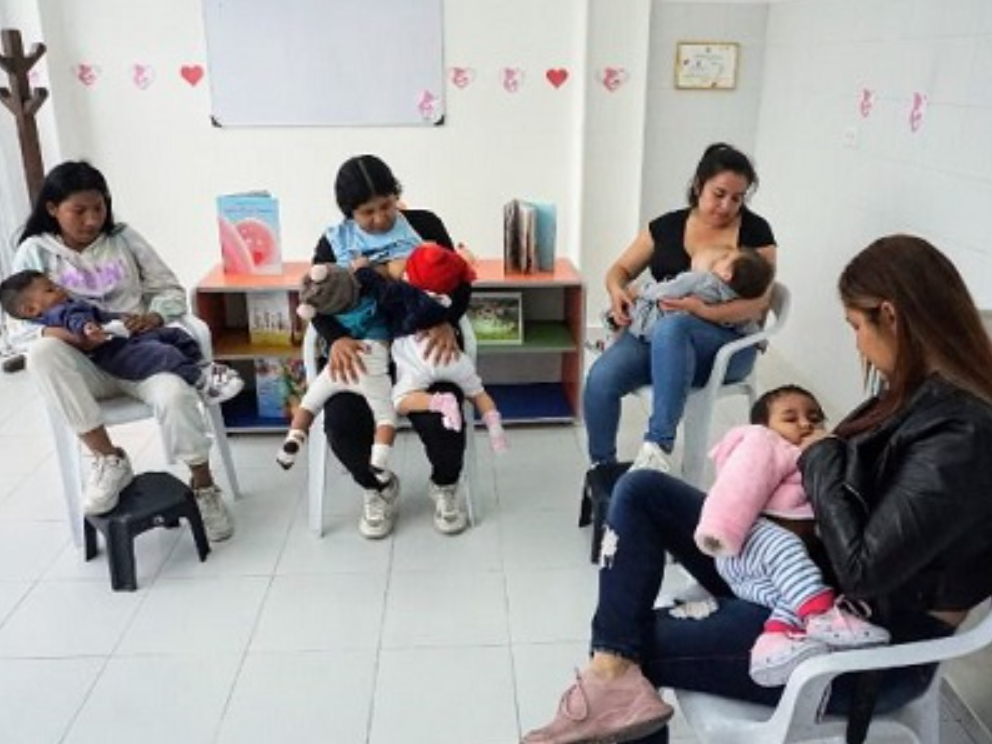 Mujeres lactando