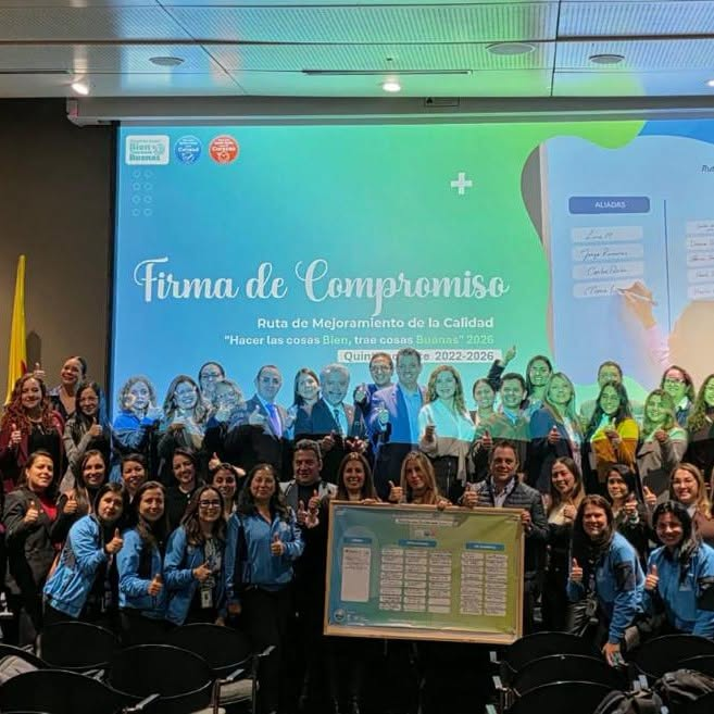 La calidad se fortalece con el compromiso de quienes cuidan la salud de nuestra comunidad.