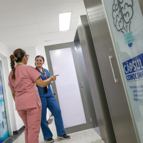 Cinco cápsulas del conocimiento empezarán a funcionar en el Hospital El Tunal y de Meissen