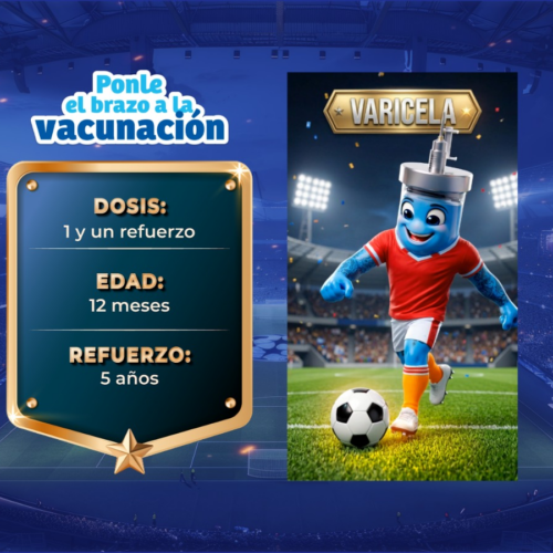 Refuerzo contra la varicela