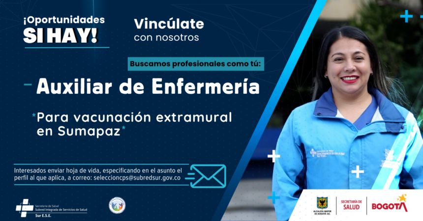 Vacante 01 - 01 Julio 2026