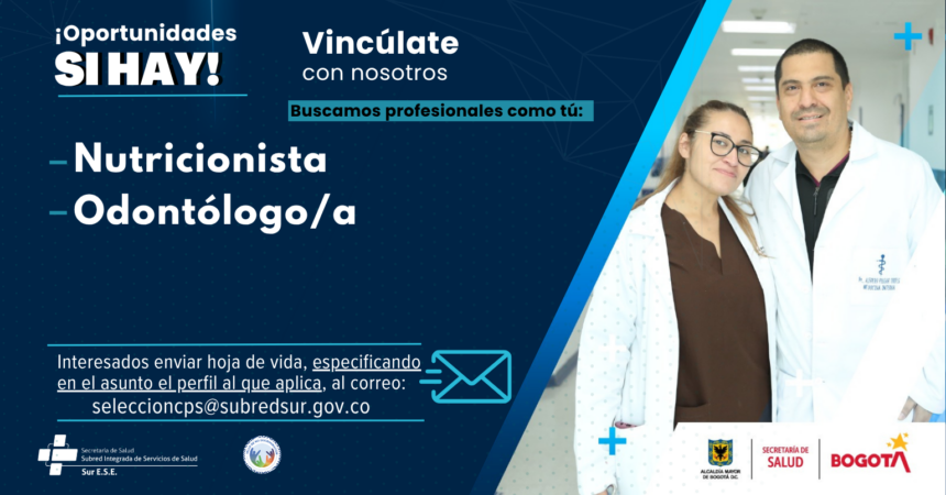 Vacante 04 - 01 Julio 2026