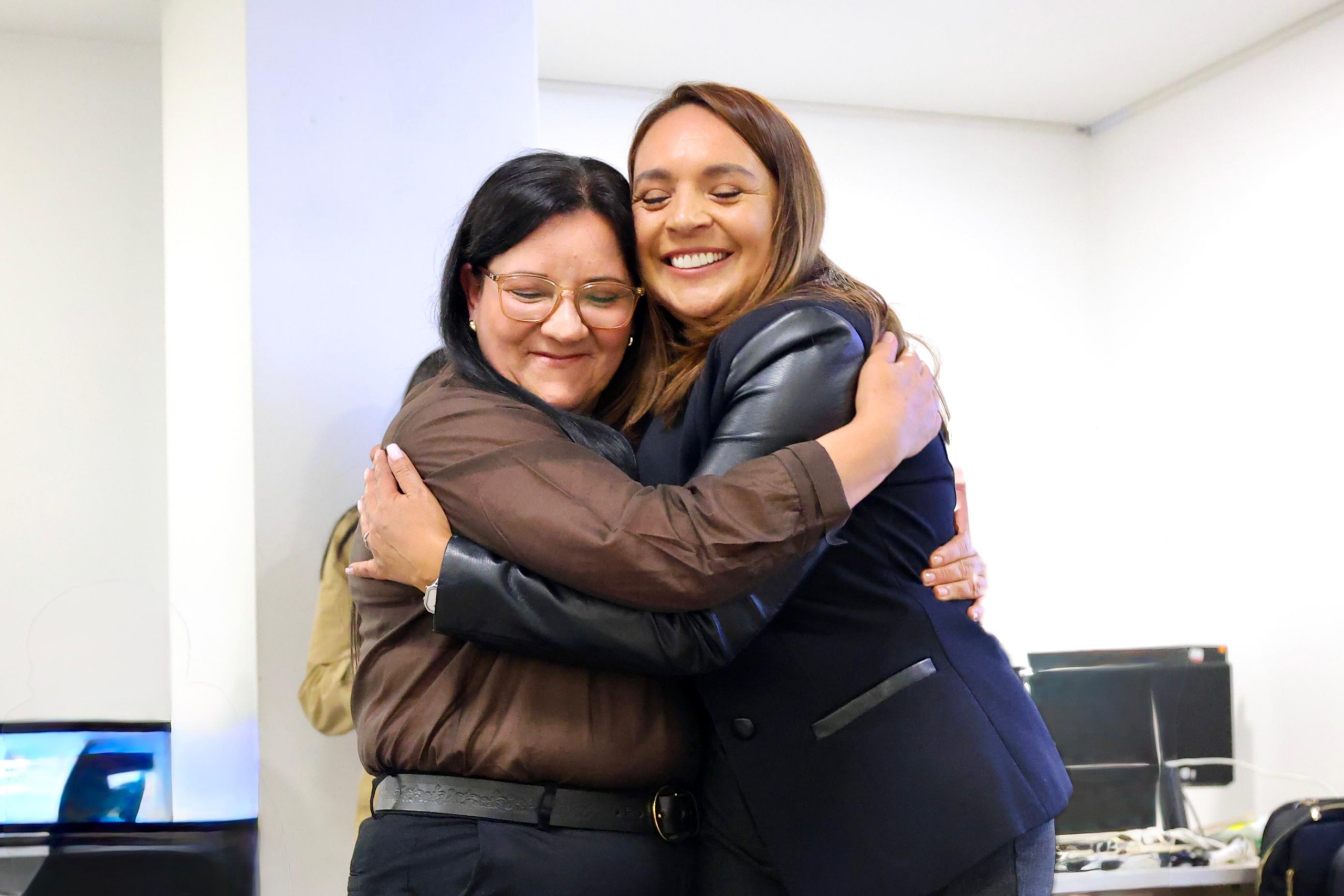 ceremonia estuvo acompañada por la Dra. Viviana Marcela Clavijo, Gerente de la Subred Sur