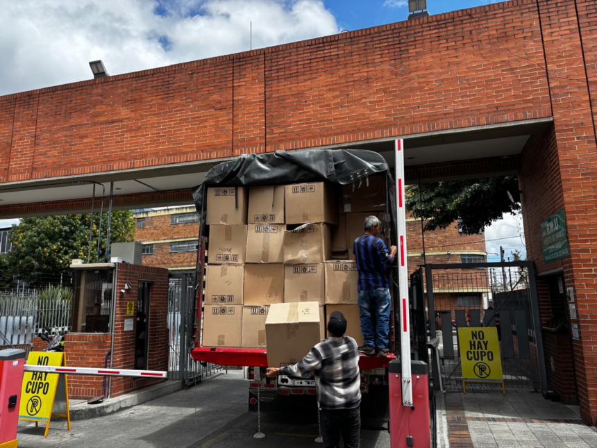 Bogotá envía donaciones Hospital Quimbaya