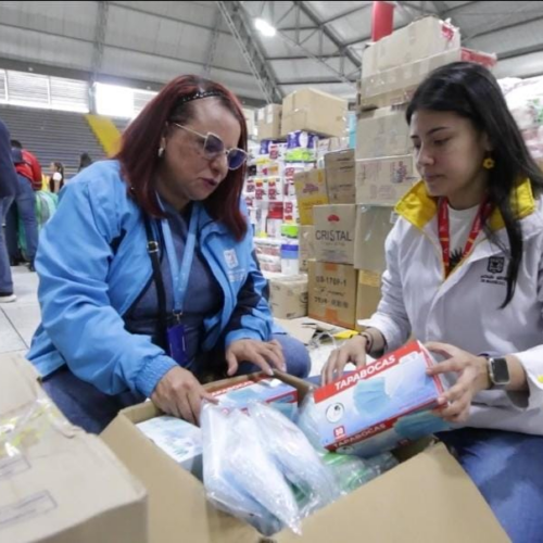 donar medicamentos y elementos de aseo personal​​