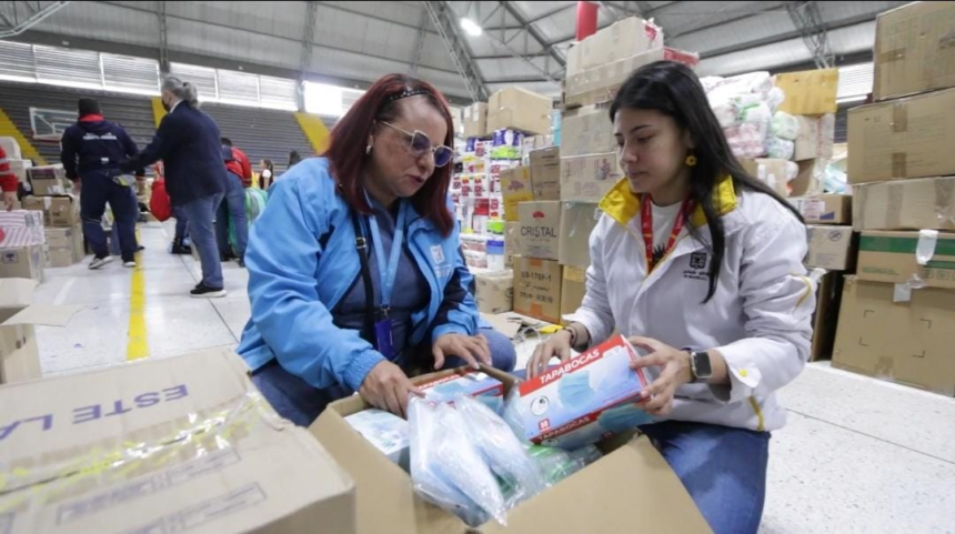 donar medicamentos y elementos de aseo personal​​