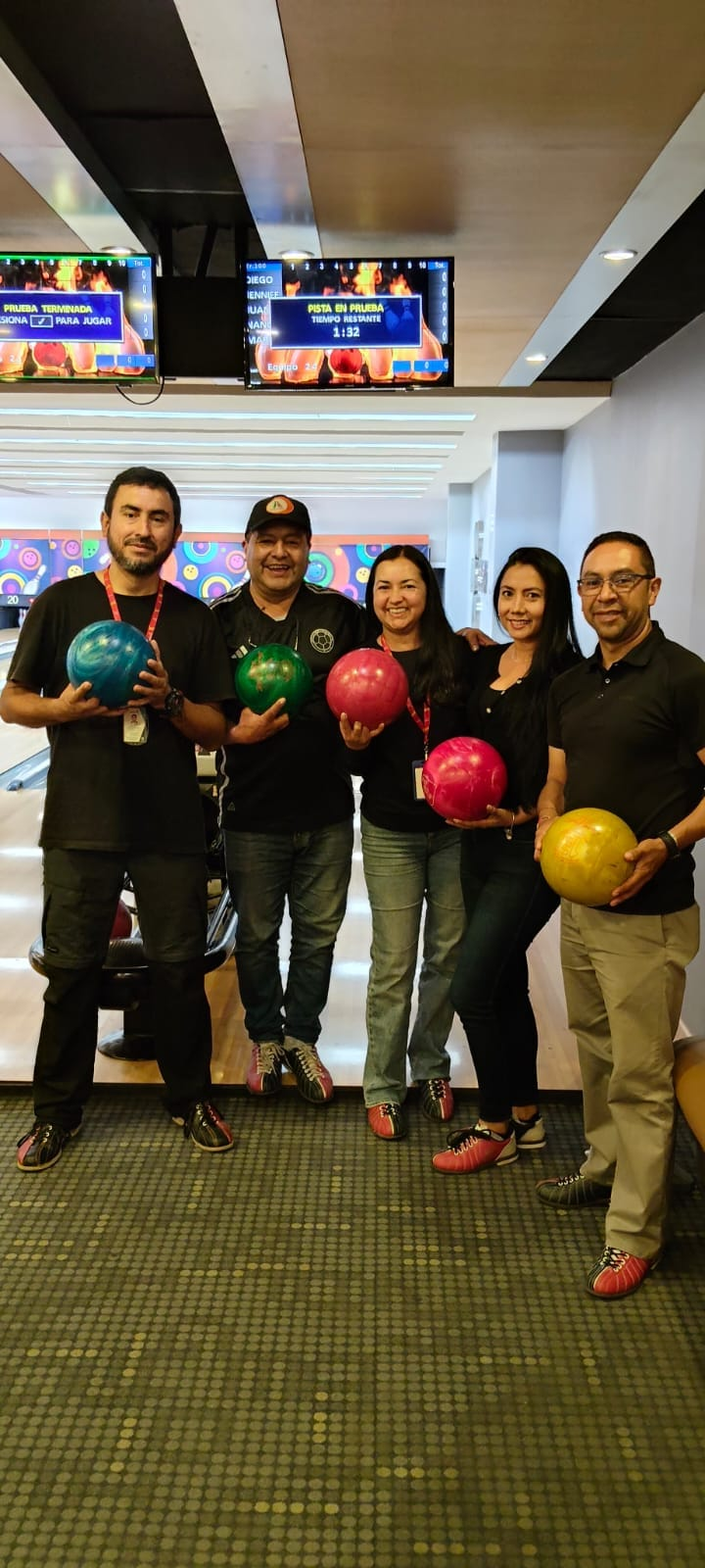 Ganadores del Torneo Relámpago de Bolos Mixto