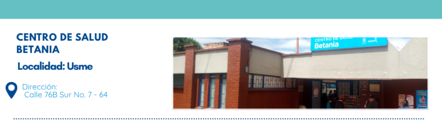 Presentacion Centro de salud Betania