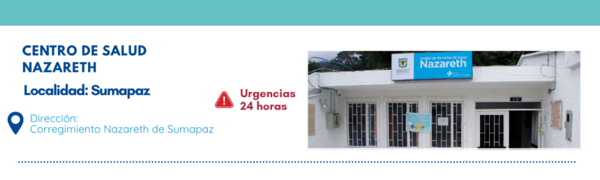 Presentación centro de salud Nazareth