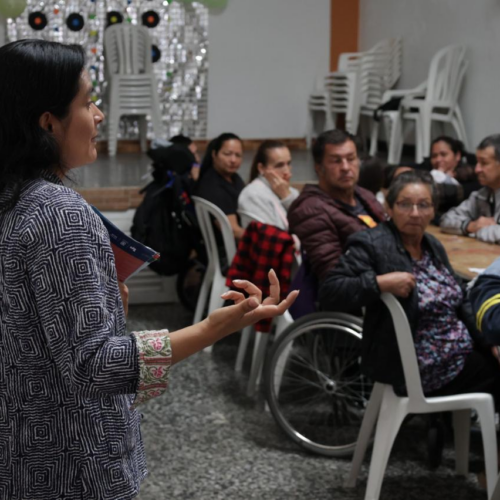 Bienestar a cuidadores en Tunjuelito
